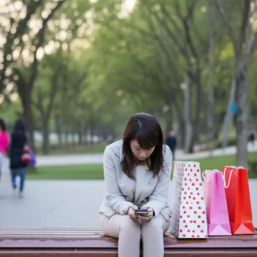 她刚和男朋友分手了。