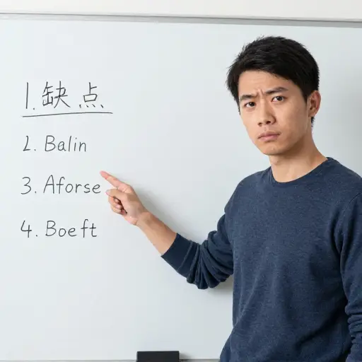 然而，有几个缺点我想提一下。