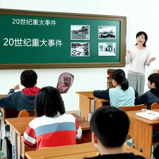 这节历史课侧重于讲解20世纪的重大事件。