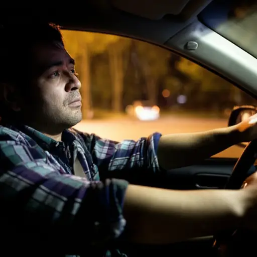 他的状况不适合开车回家。