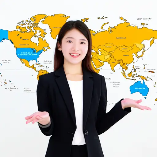 除了英语，她还会说法语和日语。