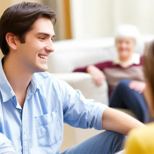 请代我向你的祖父母问好。