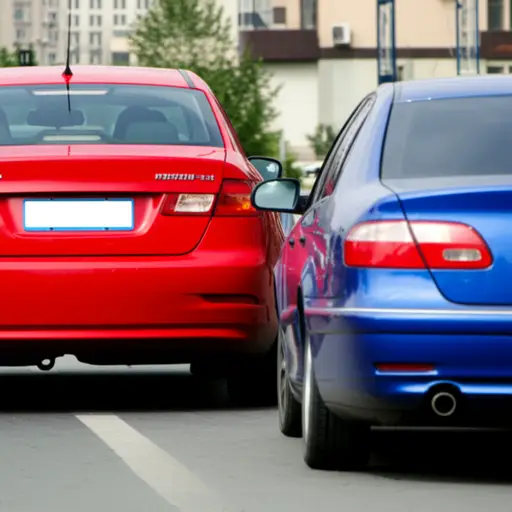 前面的车突然停了，我撞到了它的后面。