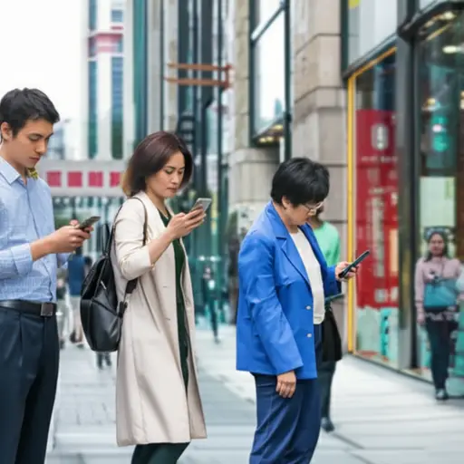 如今，许多人使用智能手机。