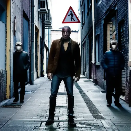 在任何情况下你都不应该接近那个人。