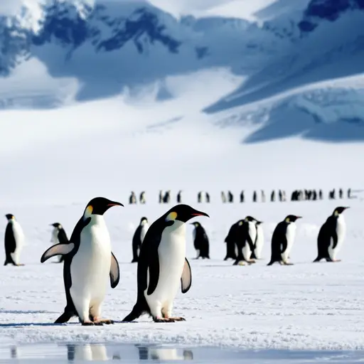 这是一部关于企鹅的喜剧动画片。