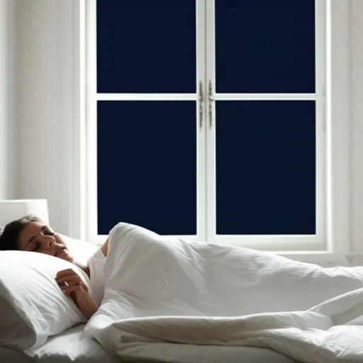 人们通常在晚上睡觉。