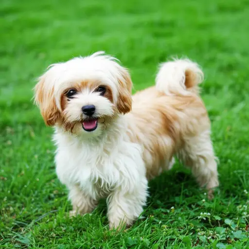 我的宠物是一只可爱的小狗。