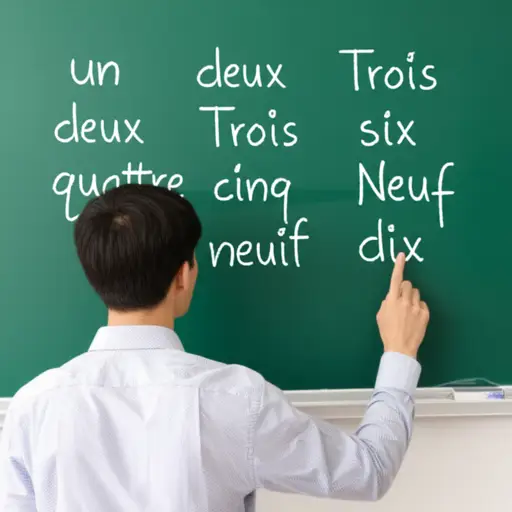 你能用法语数到十吗？