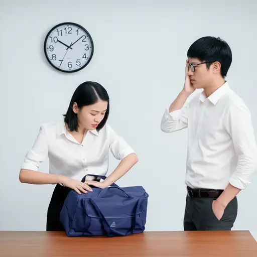 你为什么早退？记住，在疑问句的末尾总要使用问号。