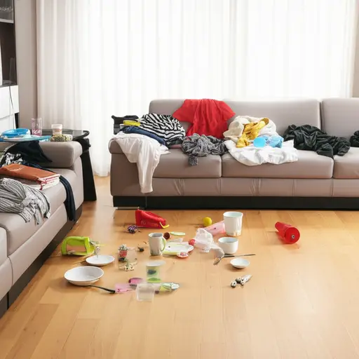 因为我不在，家务没有做。