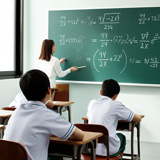 我们每天上午都有数学课。