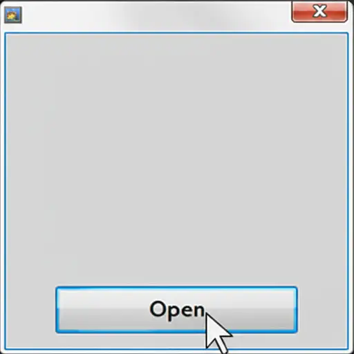 选择文件后，点击‘打开’按钮。