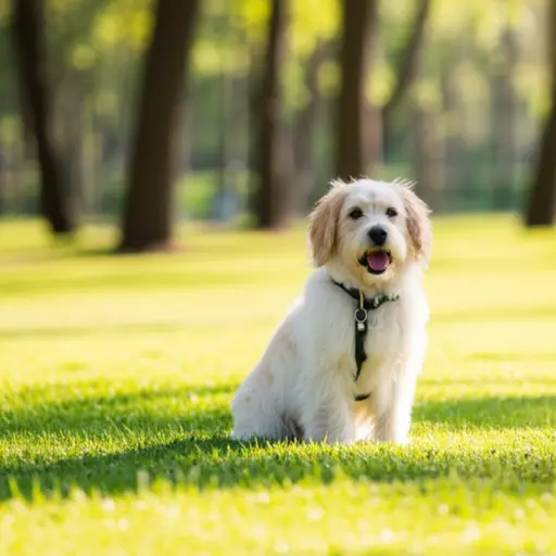 我最喜欢的动物是狗。