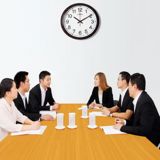 大多数会议持续大约一小时。