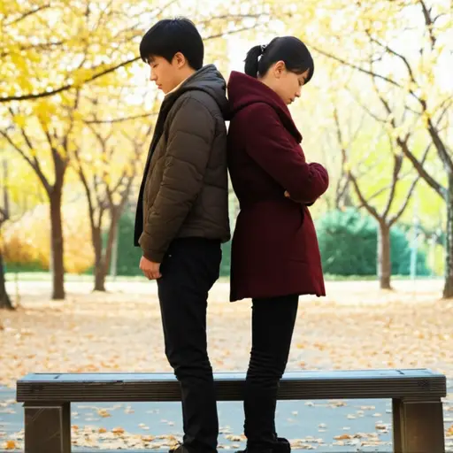 珍妮和乔治分手了。