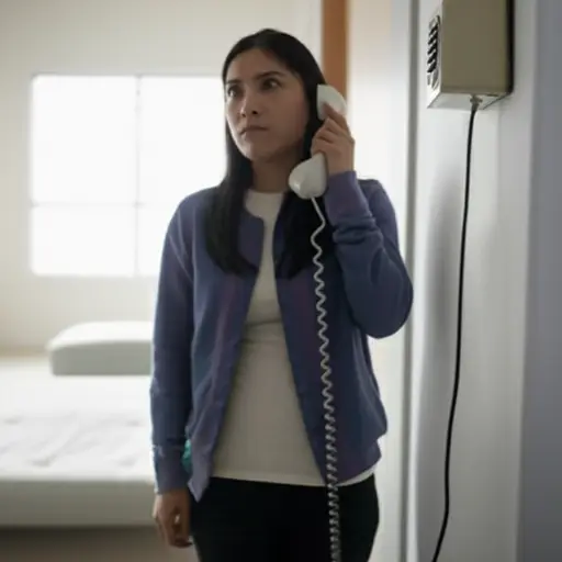 我试图打电话给他，但他不在家。