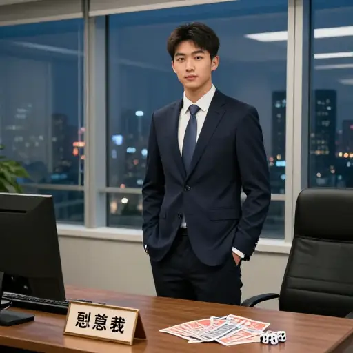 在他快速晋升为公司副总裁的过程中，有很大的运气成分。