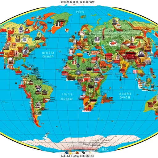 地理帮助我们理解世界的地貌和文化。