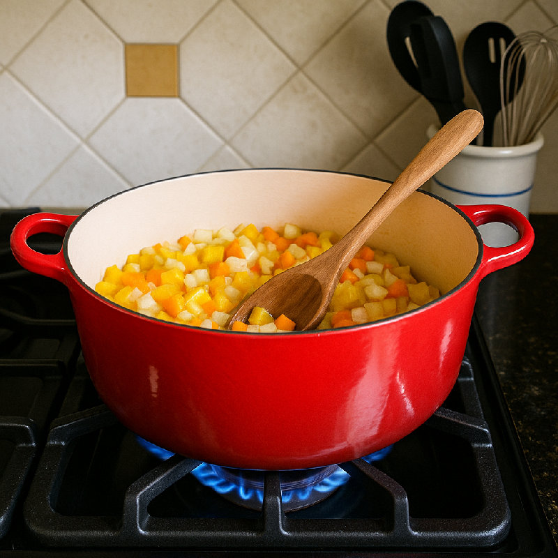 做这道菜需要中火。