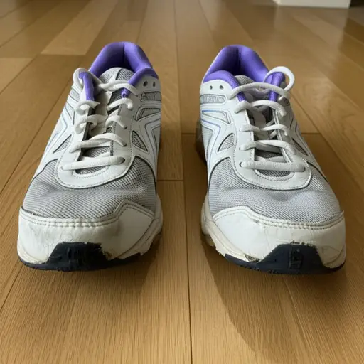 我买了一双新鞋，和我以前的一双非常相似。