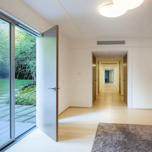 她更喜欢一楼的卧室，方便进出。