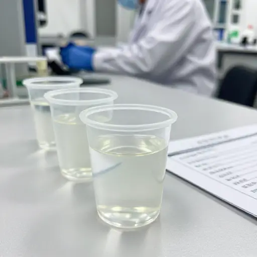 实验室要求提供尿液样本进行分析。