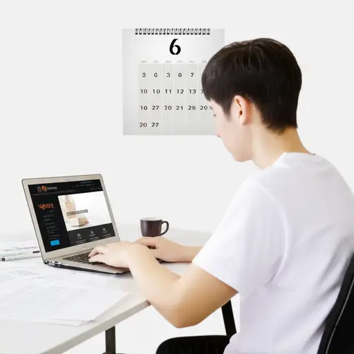 我已经积极找工作六个月了。