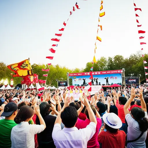 节庆期间发生了很多激动人心的事情。