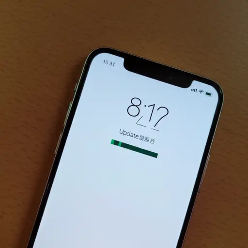 我下载了手机的软件更新。