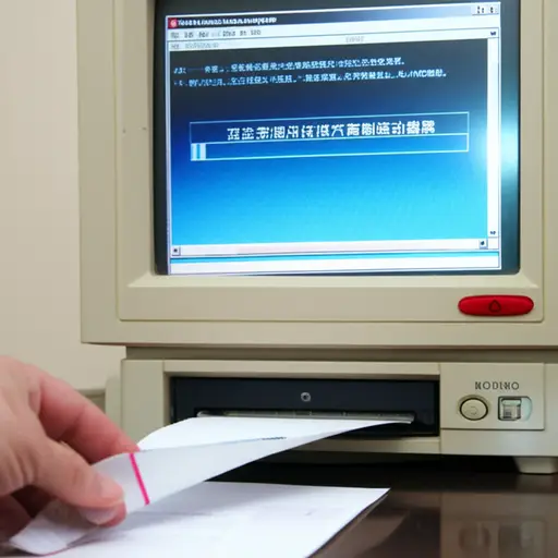 将文件复制到一个磁盘上。