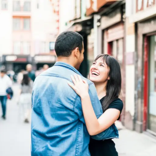 我上周在城里偶然遇到了一位老朋友。