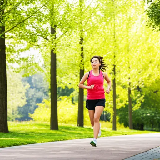 我每天早上都跑步。