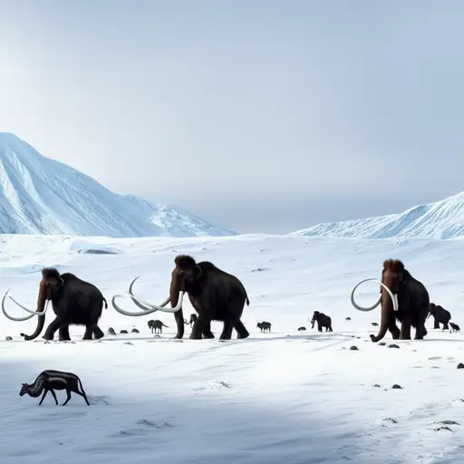 这部电影的背景设定在冰河时代。