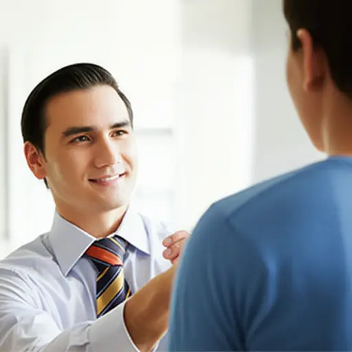 他冷静、友好且乐于助人。