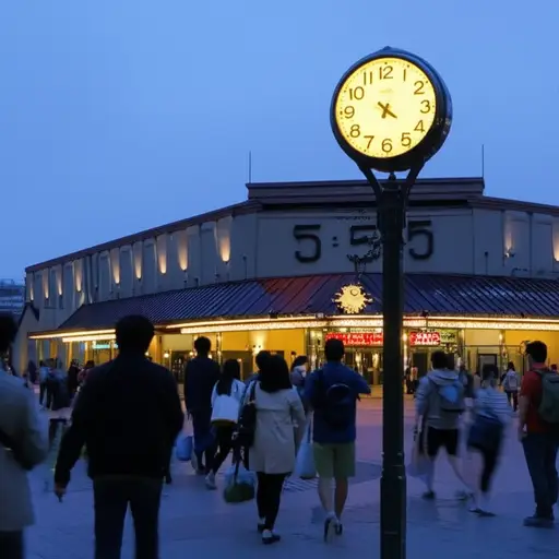 我们必须在六点前到那里，否则我们会错过开头。