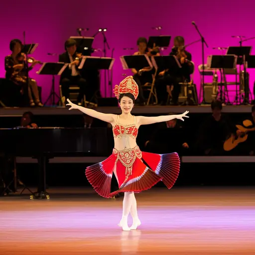 故事通过音乐和舞蹈来讲述。