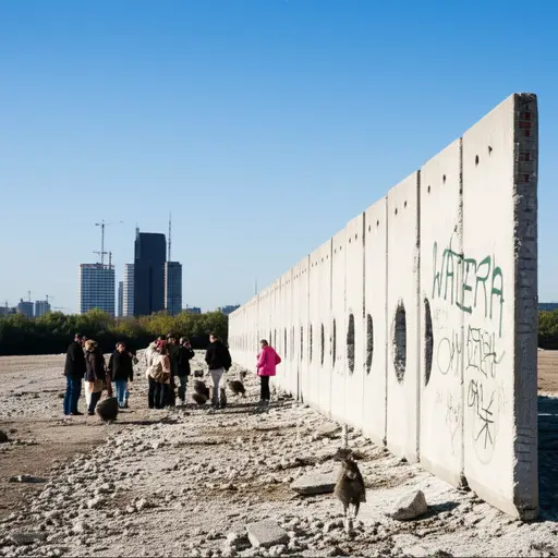 柏林墙的倒塌标志着一个时代的结束。