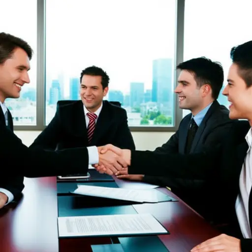 谈判的一个可能的结果是达成一项新的贸易协议。