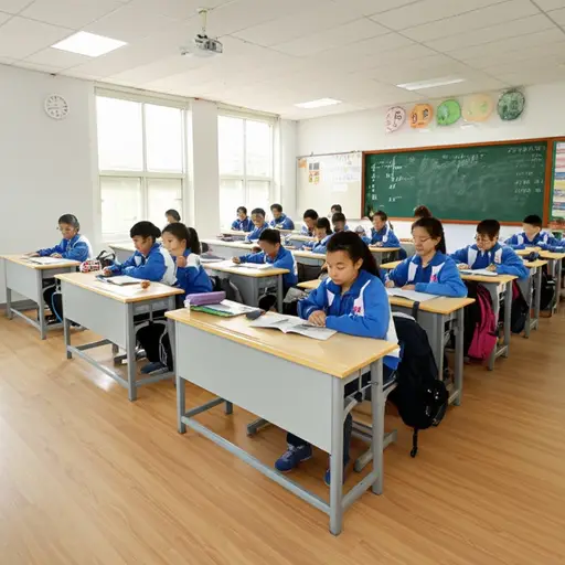 班上有十九名学生。