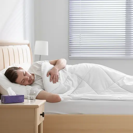 我感冒了，所以请了一天假在家休息。