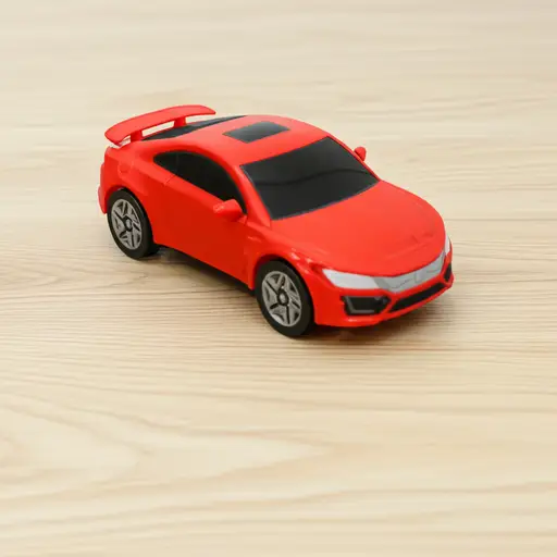 这辆玩具车会自己移动。