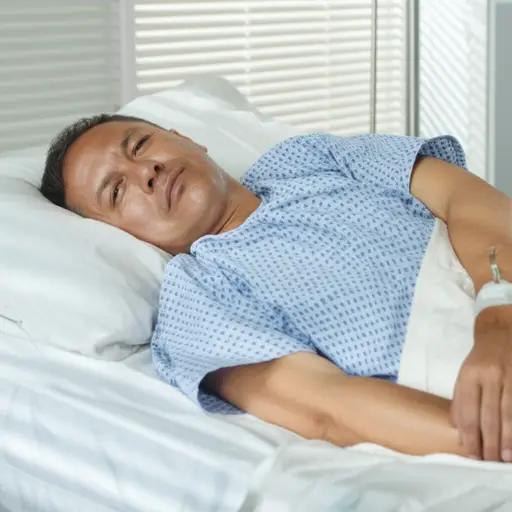 我叔叔正在与严重的疾病作斗争。