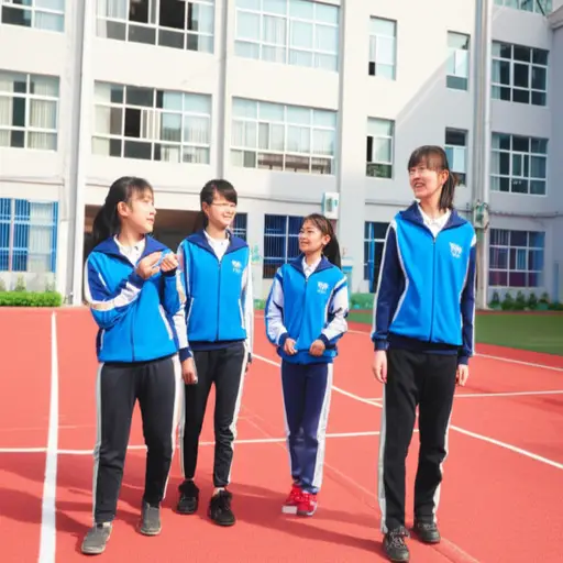 这所学校的学生来自许多不同的民族背景。