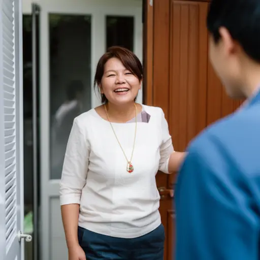 看到你安全回家，我感到很高兴。