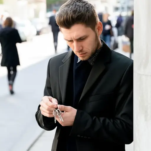 丢失的钥匙不太可能找回来了。