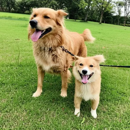 我们给我们的狗取名为“马克斯”和“莱蒂”。