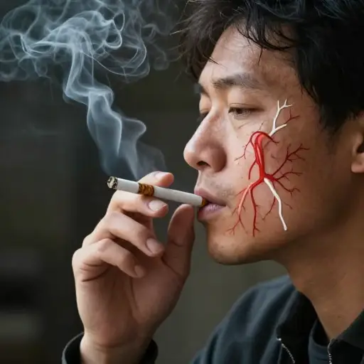 众所周知，吸烟对血液循环有害。