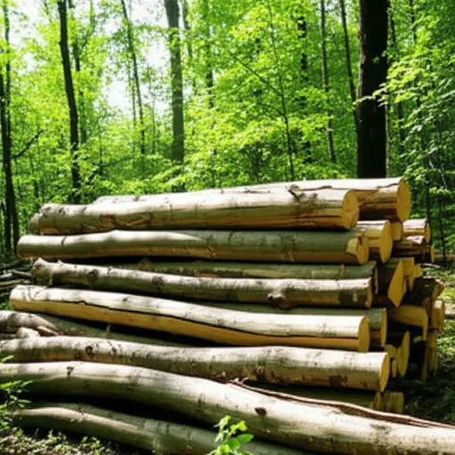 我们需要一些干木头来生火。