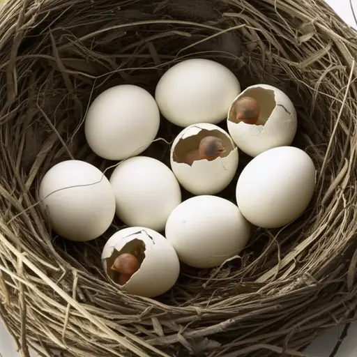 十四天后，卵孵化了。